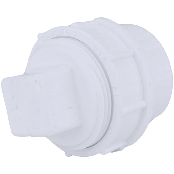 GENOVA 71615 Fitting Cleanout with Threaded Plug 1-1/2 in Spigot x FIP