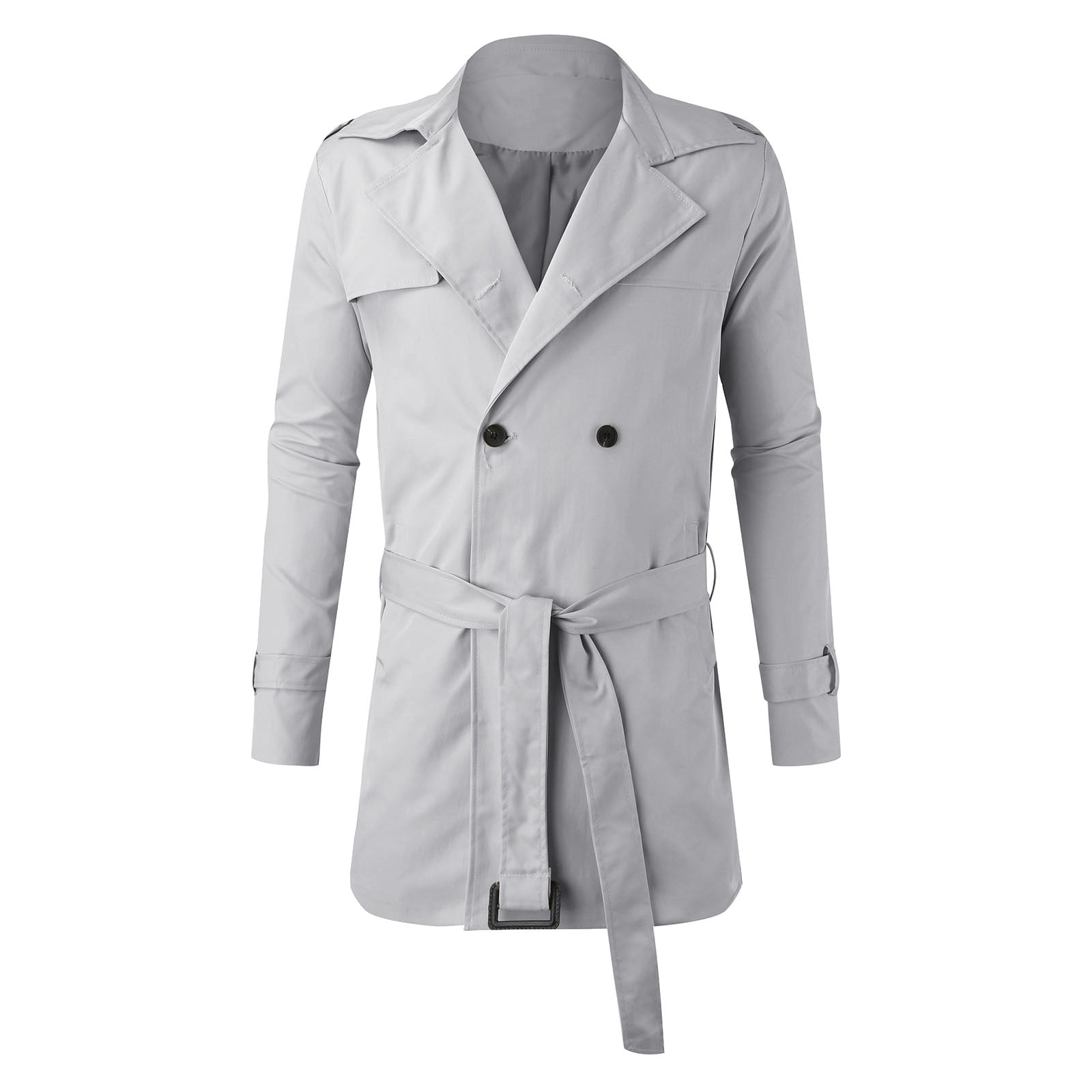 Grey Trench Coat For Spring: Graceful Grey | RainSisters