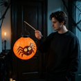 thumbnail image 5 of Cififendec Halloween Paper Lanterns, Light Up Hanging Themed Paper Lantern Props for Night Party Decor and Porch Hanging Ornament, 9.84"×7.87", 5 of 7