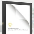 thumbnail image 3 of HOMCOM 24" x 32" Sports Jersey Memorabilia Shadow Box Frame Acrylic Display Case - Black, 3 of 9