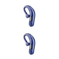 thumbnail image 1 of Tholdsy Auricular Inalámbrico 5.2 Auriculares compatibles con Bluetooth Deportes ajustables Impermeable LED Gancho para la oreja digital Azul 2piezas, 1 of 6