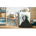 thumbnail image 2 of Ahgly Company Machine Washable Indoor Rectangle Contemporary Charcoal Black Area Rugs, 5' x 7', 2 of 7
