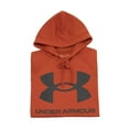 thumbnail image 2 of Under Armour Men's Rival Fleece Big Logo Hoodie, Orange,XXL TALL - US, 2 of 4