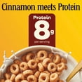 thumbnail image 3 of Cheerios Protein Cereal, Cinnamon, 8g Protein, Family Size, 15 oz, 3 of 15