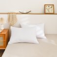 thumbnail image 4 of Move Over White Pillowcases King, Zipper Closure Pillow Cover Set of 2, Microfiber Pillow Cases, 2 Pack, 4 of 7