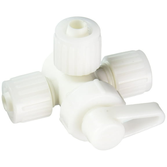 Esco Elkhart Supply ESC06902 0.375 in. Port 180 deg 3-Way Valve