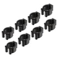 thumbnail image 5 of KAKOWELY Support de Canne à Pêche 8 Pcs Support Mural Pince de Queue Murale Support de Queue Murale 1.57"X1.1"X0.83 Pouces, 5 of 5