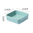thumbnail image 2 of Square Cat Food Bowl,Ceramic Bowl,Pet Feeding Bowls for Food and Water,Suitable for Cats and Dogs, 2 of 8
