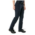 thumbnail image 2 of 5.11 Work Gear Women's Fast-Tac Cargo Professional Uniform Pants, Polyester Ripstop, Dark Navy, 4 Long, Style 64419, 2 of 5