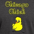 thumbnail image 3 of CafePress - Chicago Chick Dark T Shirt - Men's Classic Graphic Cotton T-Shirt, 3 of 4