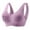 Purple, variant on Lisbinx Women's Bras Women Comfort Beautiful Back Seamless Seamless Bras Wireless Push UpT-shirt Bras Bralettes Thin Soft Everyday Bra