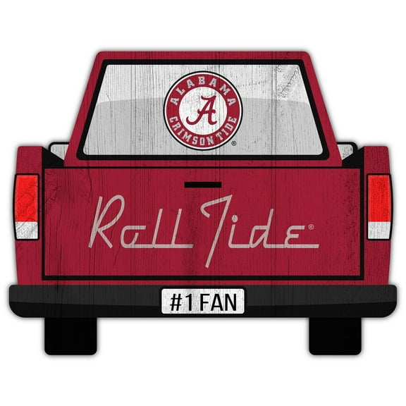 Alabama Crimson Tide 12'' x 12'' Truck Back D-cor