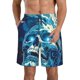 thumbnail image 1 of Fotbe Abstract Blue Skull Trajes de Baño Estampados para Hombre, Shorts de Verano de Secado Rápido, Ropa de Playa, Bañadores-Small, 1 of 6