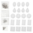 thumbnail image 3 of juego de moldes de resina para llaveros, moldes de silicona para colgantes y joyas., 3 of 6