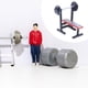 thumbnail image 5 of Equipo de fitness en miniatura, modelo de casa de muñecas, decoración, muebles, juguete, escena de fitness Press de banca con barra, 5 of 8