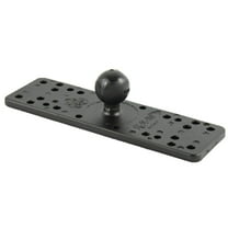 RAM-B-111B 6 1/4" X 2" Ram Marine Universal Base with Ball, RAMB111B, NPCRAMB111B By National Products
