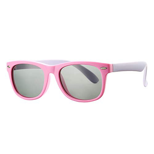 Pro Acme TPEE Rubber Flexible Kids Polarized Sunglasses Age 3-10 