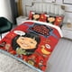 thumbnail image 3 of La Compañía Eléctrica Conjunto de sábanas temático, trío de piezas, cómodo y amigable con la piel, diseño único, regalo de decoración para el hogar para familiares, amigos y fans, 90 cm * 190 cm, 3 of 6