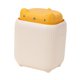 thumbnail image 2 of Dispensador de jabón de cocina 2 en 1, soporte para paños de cocina, dispensador de jabón de esponja encantador independiente para encimera de hogar, Amarillo, 2 of 9
