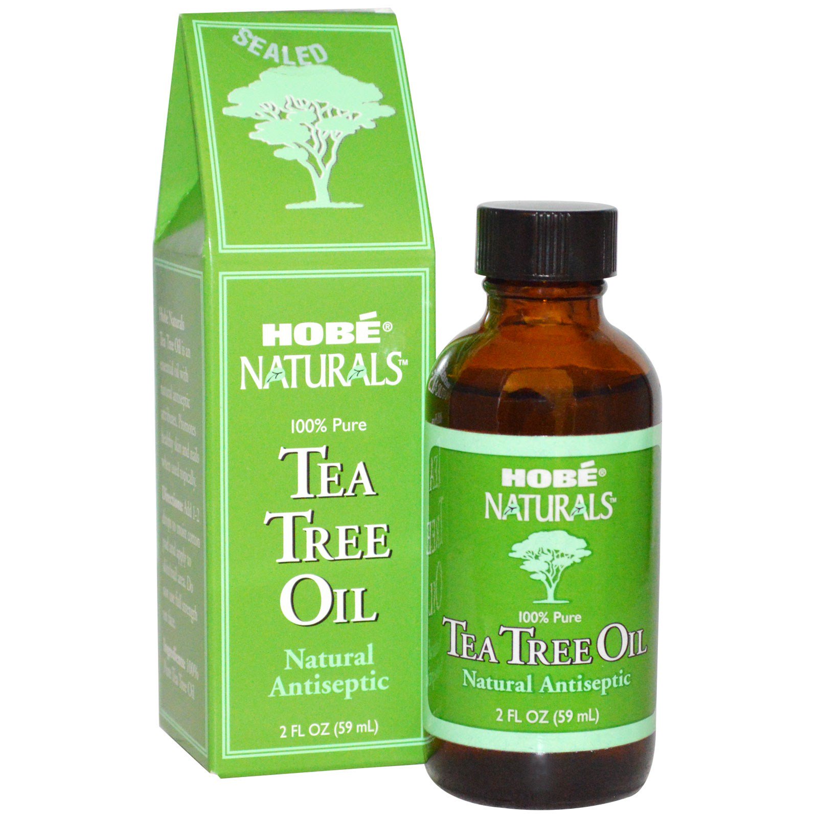 Hobe Labs 100 Pure Tea Tree Oil 2 fl oz Liquid