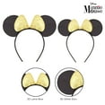 thumbnail image 3 of Disney Minnie Mouse Ears, Set of 2 Headbands for Mommy and Me, Matching for Adult and Little Girl Ages 2-7, 3 of 5