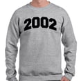 thumbnail image 2 of 2002 College Style Sweatshirt Unisex 5X-Large Grey, 2 of 5
