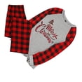 thumbnail image 4 of Traje de pijama de Navidad para padres e hijos, pantalones de manga larga estampados, ropa de dormir para hombres sidaley HA001372-05, 4 of 6