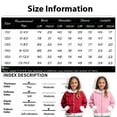 thumbnail image 3 of LTTVQM Christmas Hoodies for Girls Boys Funny Fleece Sherpa Lined Zip Up Santa Pullover Tops Casual Long Sleeve Warm Faux Fur Trim Furry Sweatshirtss Red 9-10 Years, 3 of 6