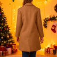 thumbnail image 6 of Girls Trench Coat Single Breasted Long Dress Coat Winter Windbreaker With Side Pockets, 6 of 6