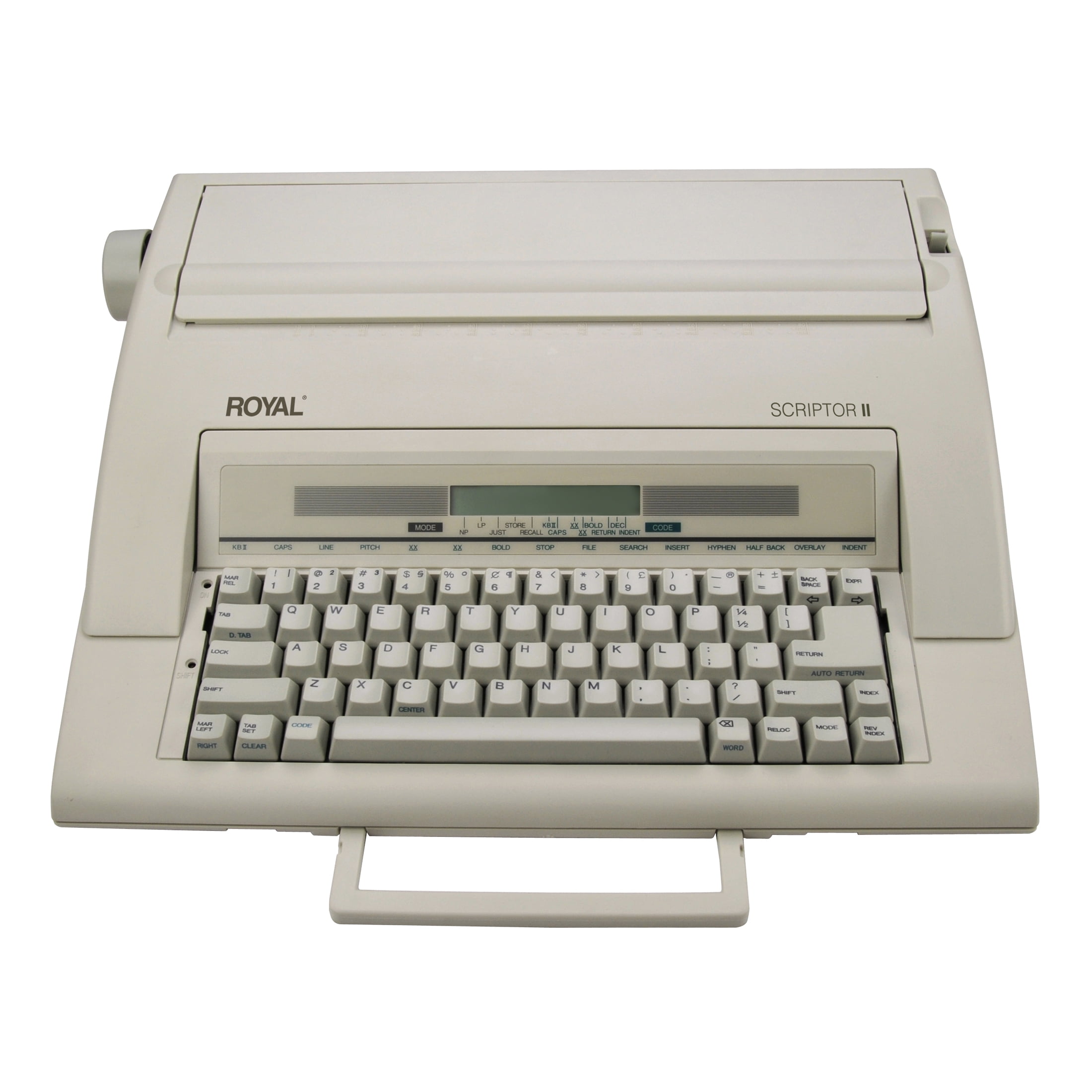 ROYAL 69147T Scriptor II Typewriter , White