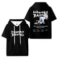 thumbnail image 2 of Hannah Bahng The Misunderstood Tour 2025 Hooded T-Shirts Women Men Short Sleeve Tee Casual Fashion Clothes, 2 of 3