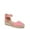 Flamingo Pink Fabric, variant on SOUL Naturalizer Womens Wren Ankle Strap Platform Espadrille Shoe - Medium & Wide Width