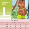 thumbnail image 2 of Conjunto de 4 piezas con bordado de flores, ropa interior, tanga, cinturón, sujetador con tirantes, conjunto de ropa interior Sexy, 2 of 6