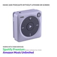 thumbnail image 2 of Mighty 3 Spotify & Music Player (edición 2026) - Portátil, sin pantalla, funciona sin conexión - Compatible con Bluetooth y auriculares con cable - Almacena más de 1000 canciones - No requiere teléfon, 2 of 6