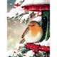 thumbnail image 3 of Cuadros Decorativos 5D redondo completo diamante pintura DIY Navidad nieve pájaro sala de estar decoración Ndcxsfigh  Nuevos Originales, 3 of 9