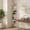 White, variant on Demi Bonn 5-Tier Corner Shelf, Wall Mounted Floating Design, Space-Saving, Easy Installation, Rustic Brown