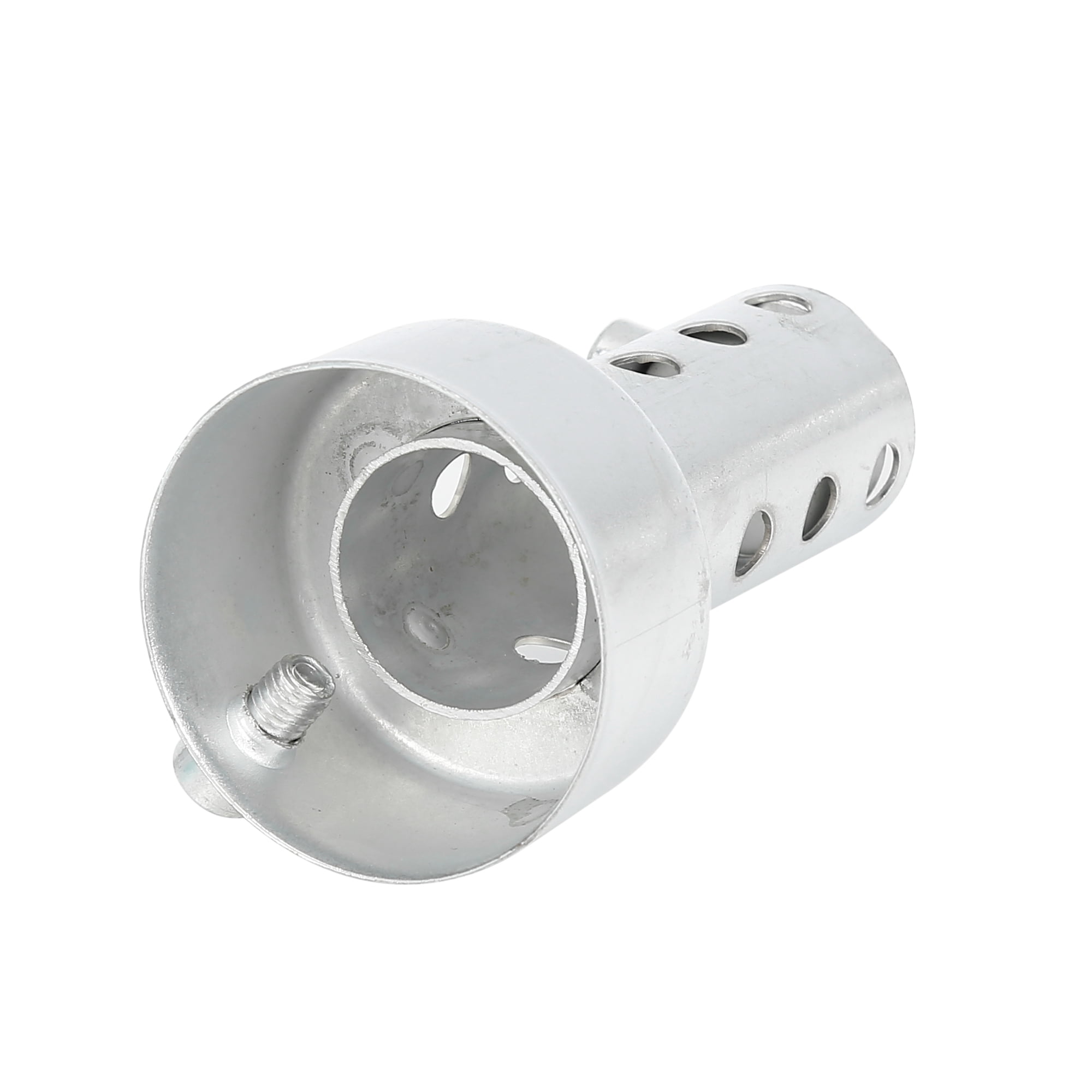 Unique Bargains Universal Exhaust Pipe Baffle Muffler Baffle for Motorbike Silver Tone