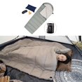thumbnail image 1 of Abajo Algodón Saco de dormir Saco de dormir térmico Momia Invierno Camping 13 kg Cola Colchón de invierno para dormir, 1 of 7