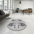 thumbnail image 4 of Ahgly Company Machine Washable Indoor Rectangle Transitional Gray Area Rugs, 2' x 3', 4 of 7