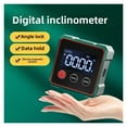 thumbnail image 2 of Tiltmeter Digital Display Tilt Box Electronic Angle Ruler with Magnetic ,Water-Proof & Dust Resistant, 2 of 5
