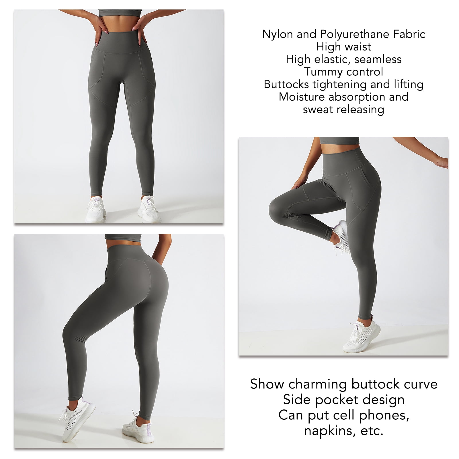 Yoga Pants Cell Phone Pocket