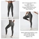 thumbnail image 5 of Pantalones de yoga de cintura alta para mujer, mallas elásticas con control de barriga y levantamiento de cadera, con bolsillo para ciclismo, correr, gris L, 5 of 6