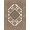 Rust Teal Ivory, Pattern 4, variant on ODIKA Dining Transitional Symmetrical Decorative Motif Delicate Large for Home Office, Gaming Room, Under Desk, Non-Slip Chair-Friendly