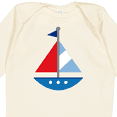 thumbnail image 4 of Inktastic Personalized Sailboat Boys or Girls Long Sleeve Baby Bodysuit, 4 of 5
