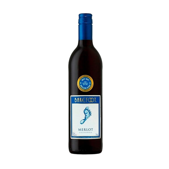 Vino Tinto Barefoot   Merlot 750 ml