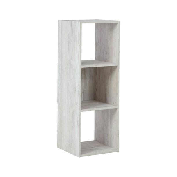 Signature Design by Ashley Paxberry Whitewash Three Cube Organizer