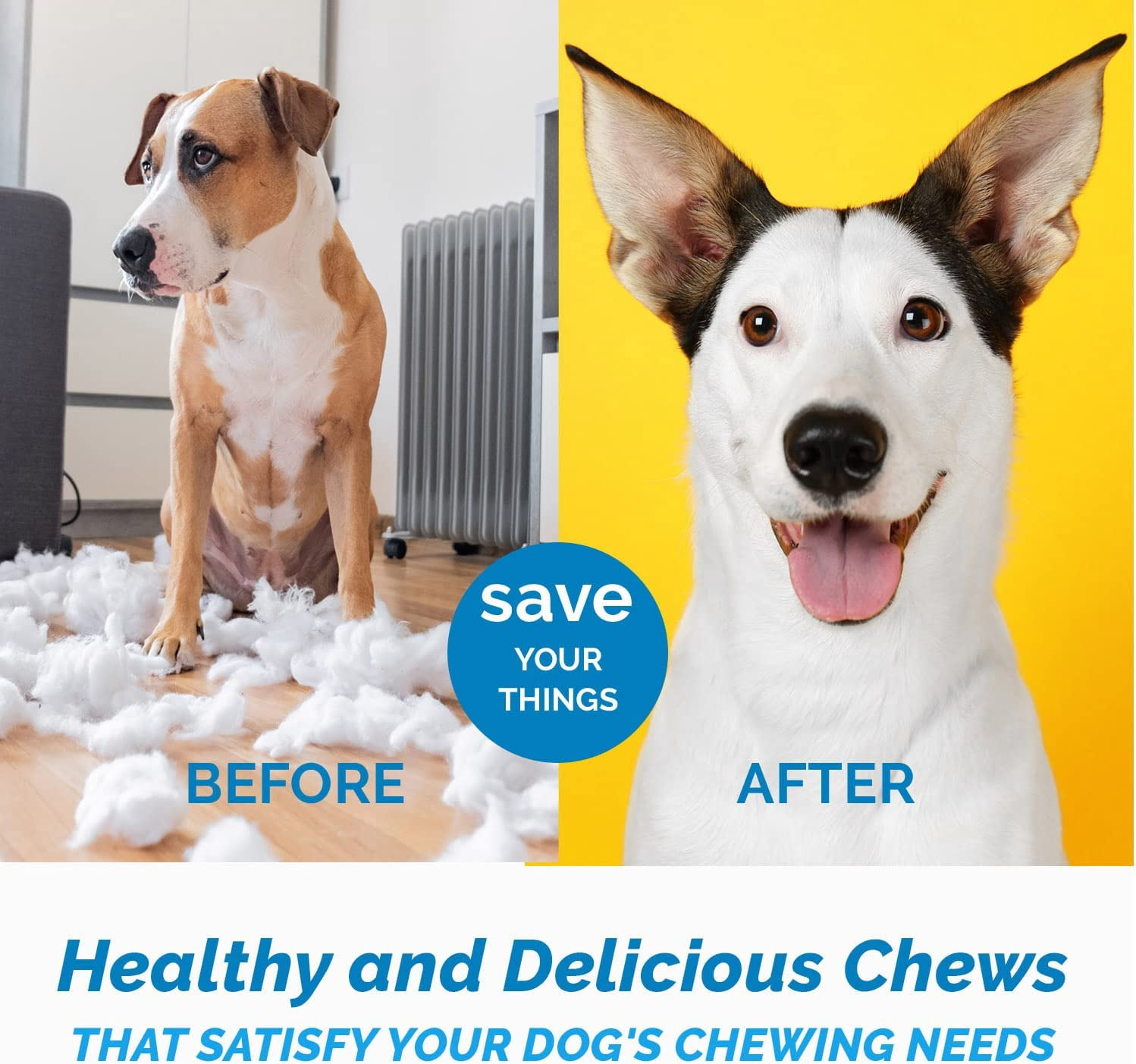 Buffalo Horns for Dogs – Small (3 Count), Long Lasting Chew Dog Treats, 100% Natural Horn for Aggressive Chewers, Rich in Protein & Low in Fat | Promotes Dental Health (5-7 Inches)