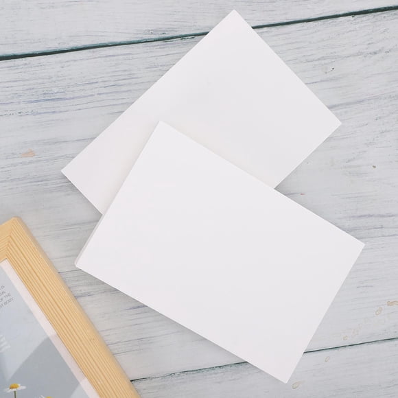 100Pcs Cover White Chipboard, Cover Card Stock, Brochures Pictures Posters Business Communications Printing Documents For Office Art Projects