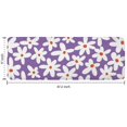 thumbnail image 7 of Purple Daisy Flower White Blooms Pattern Kitchen Rug Mat,Kitchen Runner Rugs Non Skid Washable,Decorative Kitchen Floor Mats for Kitchen,Sink,Laundry,17"x47.2", 7 of 7