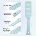 thumbnail image 4 of Unique Bargains Hair Brush Detangling Brush for Women and Men for Long Short Thick Thin Curly Straight Hair 1Pc Plastic Blue, 4 of 6